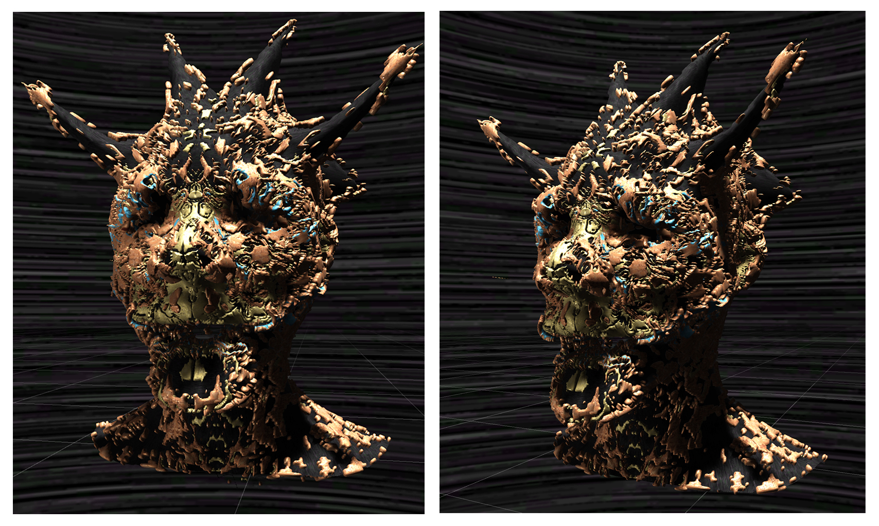 Houdiniで「鬼の面」を作る ～ハロウィンプロジェクト～