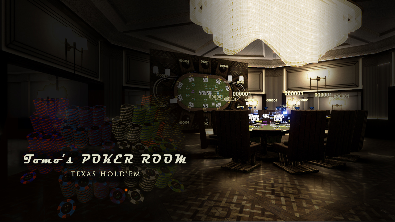 clusterメタバースワールド「Tomo’s POKER ROOM」