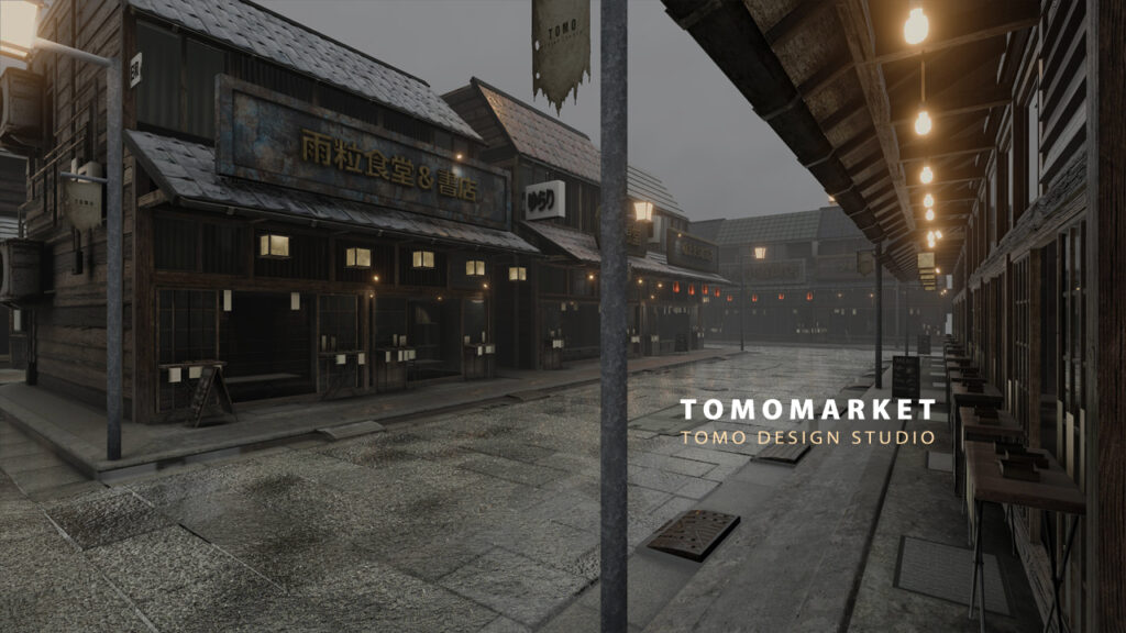 cluster メタバースワールド「TomoMarket」